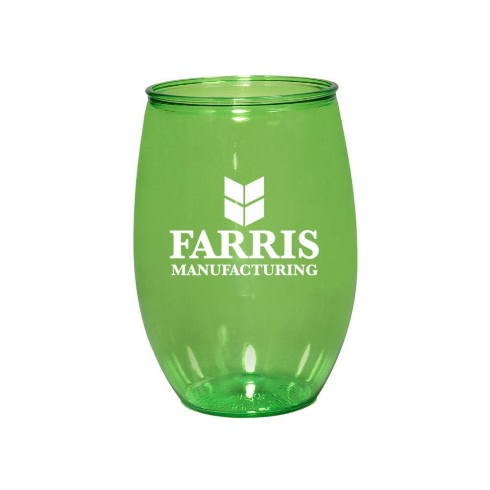 View larger image of Add Your Logo: Picnic Perfect Stemless Wine Glass